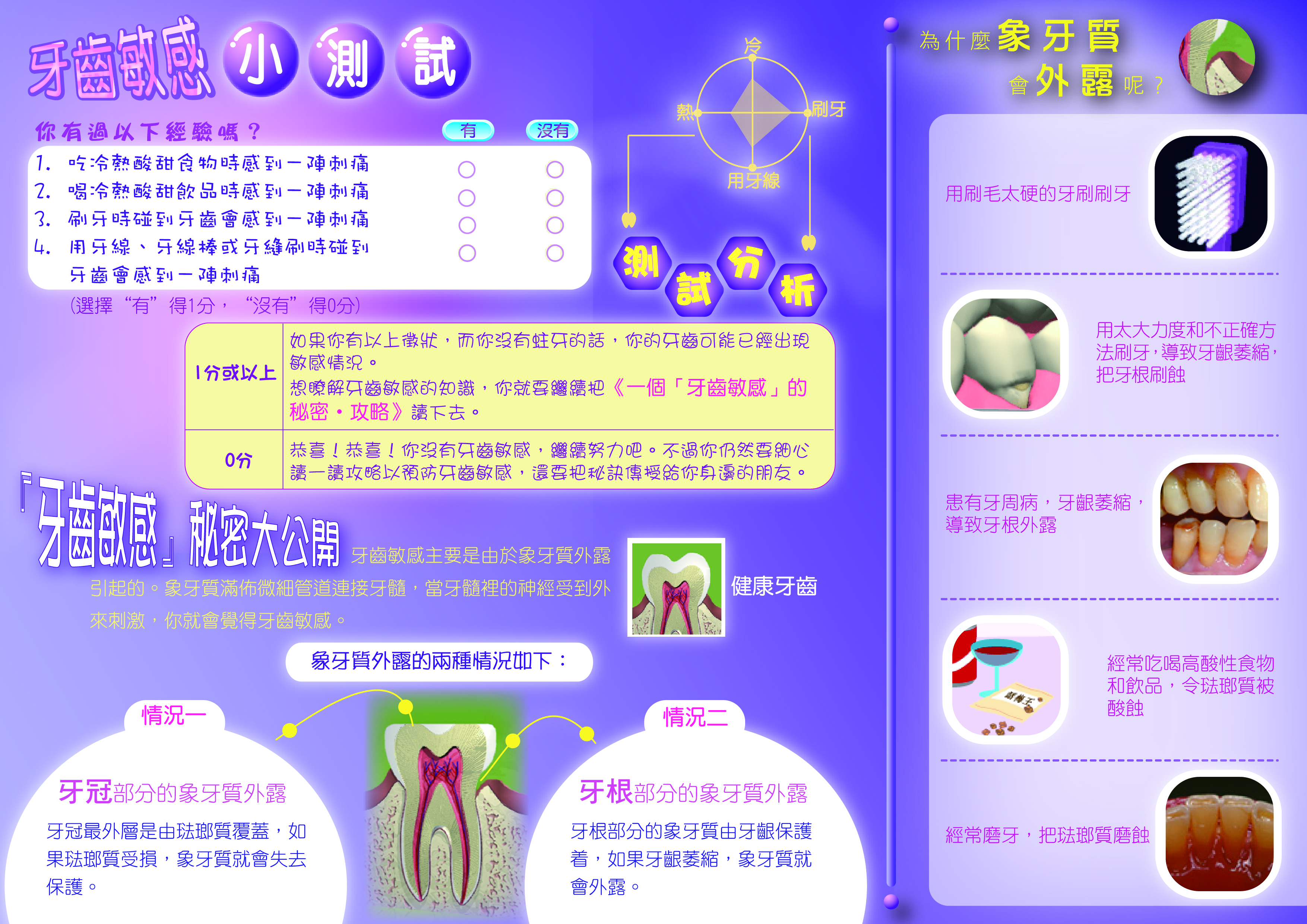 一個「牙齒敏感」的秘密．攻略（第二頁）